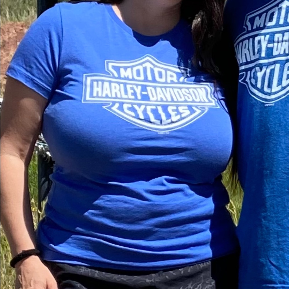 Harley-Davidson Blue Short Sleeve Tee